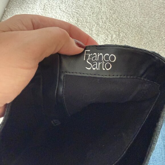 Women's Franco Sarto Haylie Over The Knee Equestrian Style Boot Black - 6.5 - Picture 8 of 10